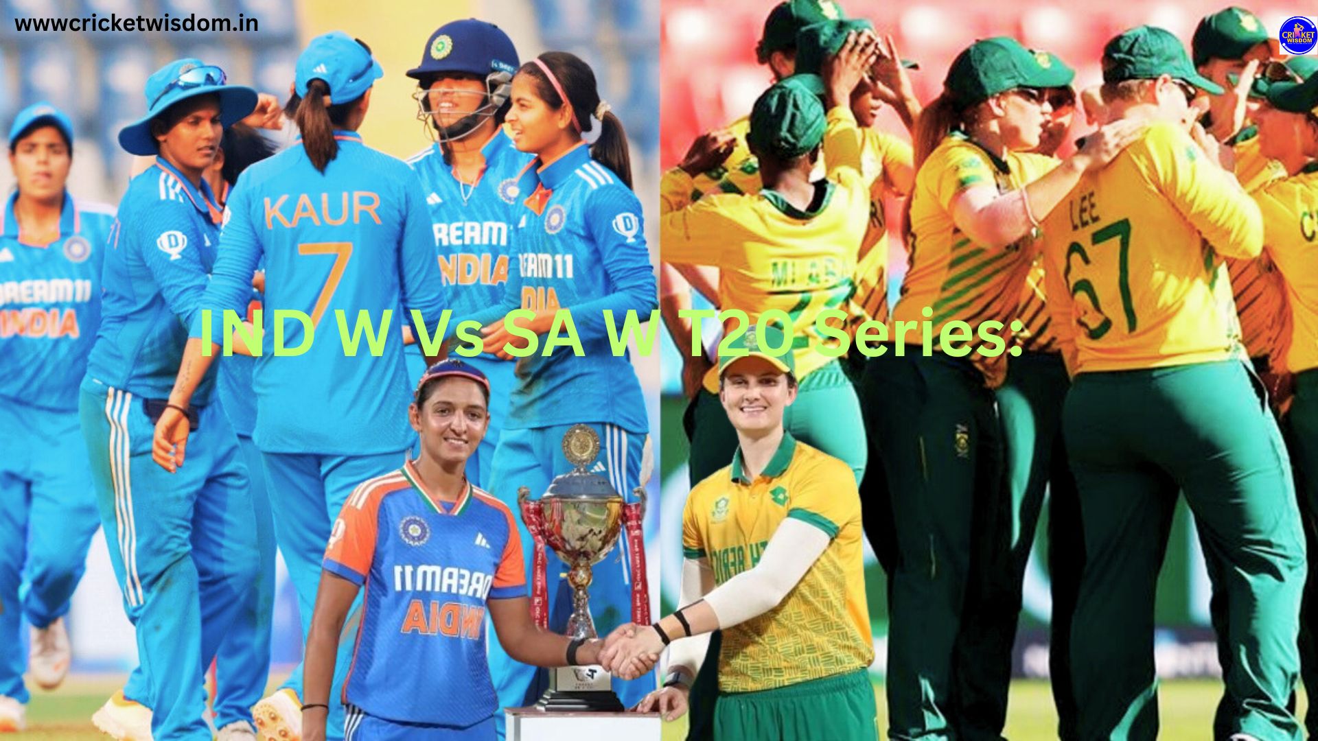 IND W Vs SA W T20 Series: