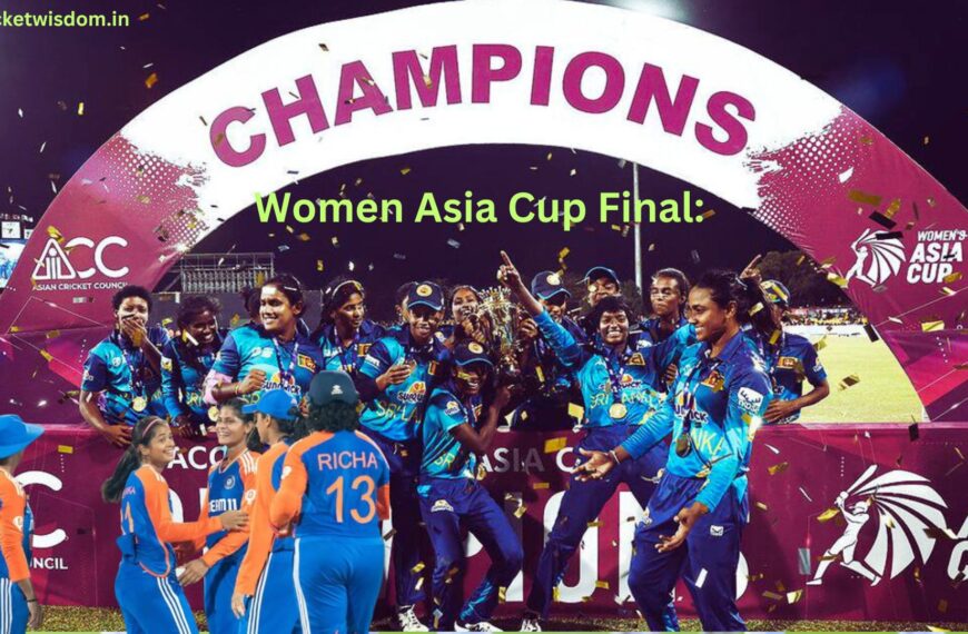 Women Asia Cup Final: