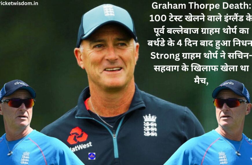 Graham Thorpe Death: