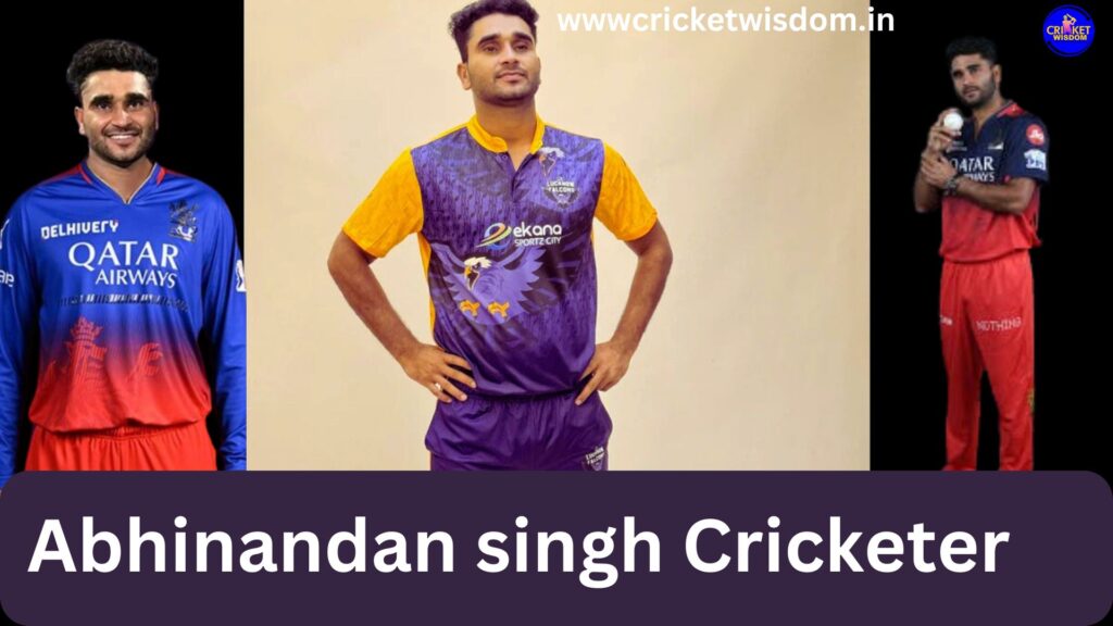Abhinandan singh Cricketer
