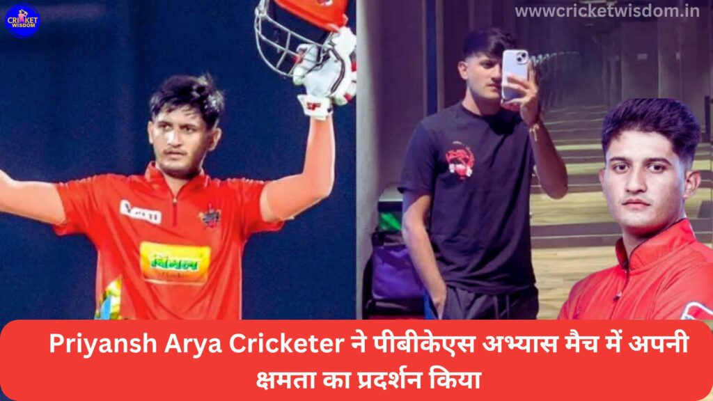 Priyansh Arya Cricketer 