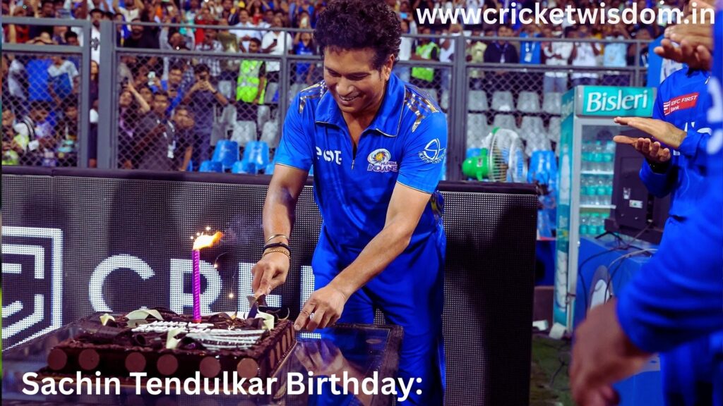 Sachin Tendulkar Birthday: